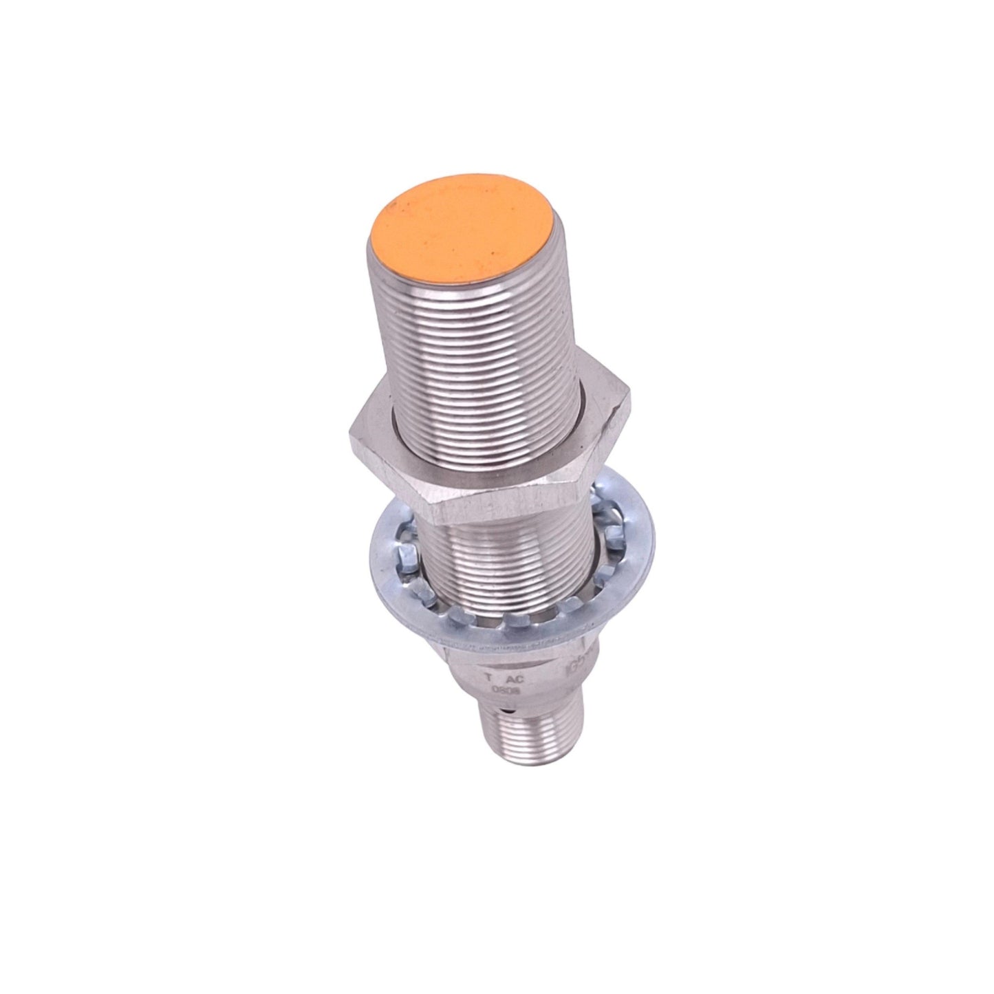Used IFM IG5905 Inductive Proximity Sensor, PNP/NPN 100mA Out, 10-36VDC, M12 4-Pin