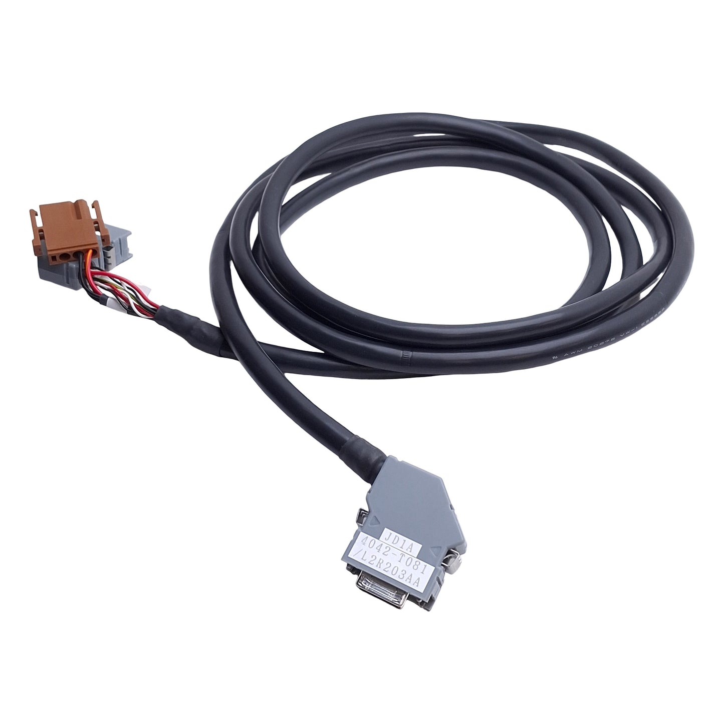 New – Open box Fanuc 4042-T081/L2R203AA Model A I/O Robot Communication Cable, 2 Meter Length