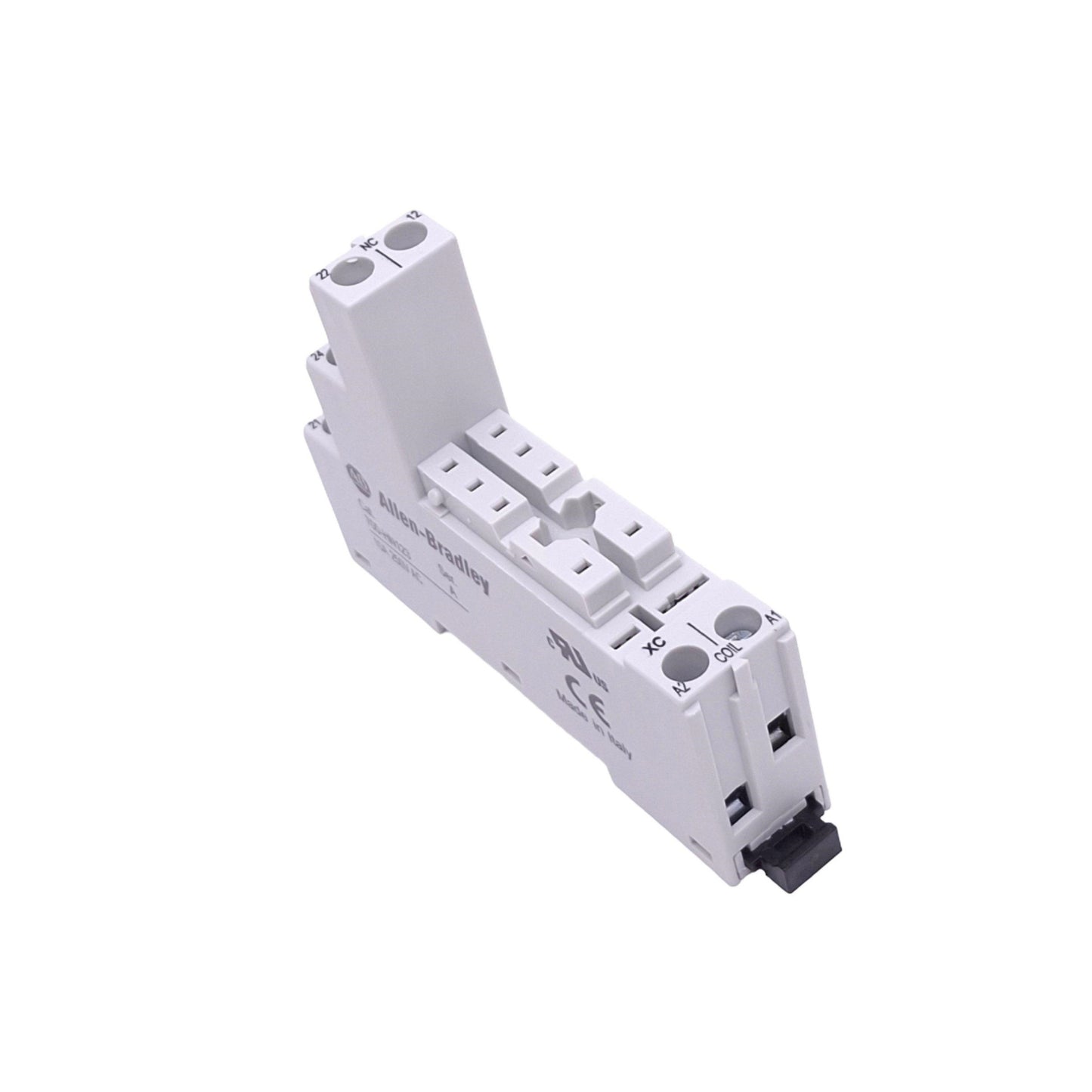 New Allen Bradley 700-HN123 Relay Socket, 8-Pin, 10A 250VAC Max, DIN Rail