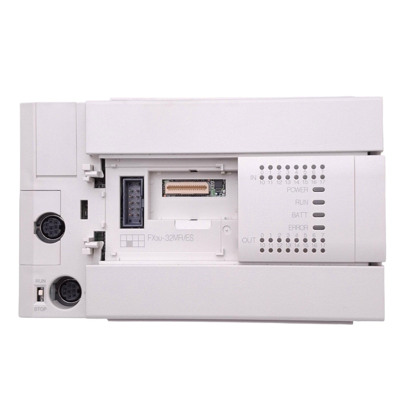 Used Mitsubishi FX3U-32MR/ES CPU Unit for MELSEC-F FX3U PLC, 32DI/O, 100-240VAC