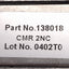Used IDEM 138018 CMR Magnetic Non-Contact Safety Interlock Switch, 2NC, 250VAC 2A, 5m