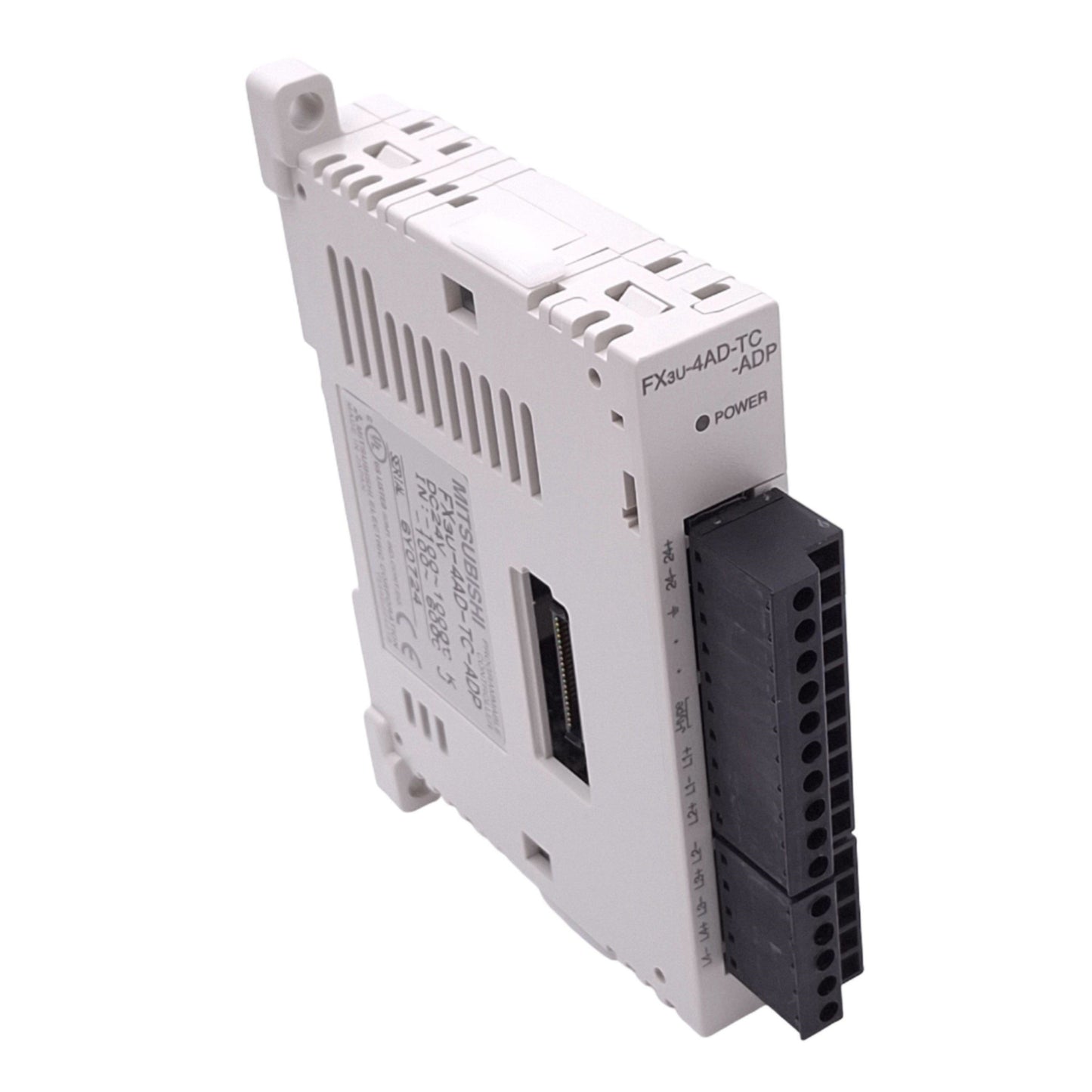 Used Mitsubishi FX3U-4AD-TC-ADP Thermocouple Input Module for FX3 PLC, 4-Channel, 24V