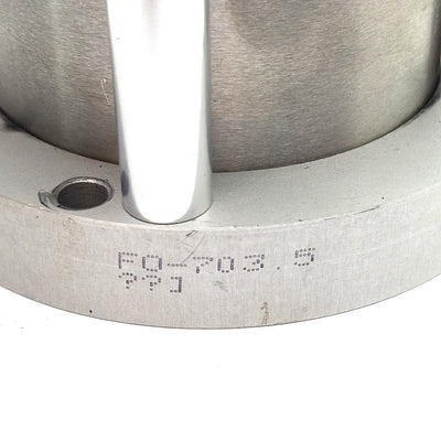 Used Bimba FO-703.5 FLAT-1 Pneumatic Cylinder, ø3in Bore, 3.5in Stroke, 1/4in NPT