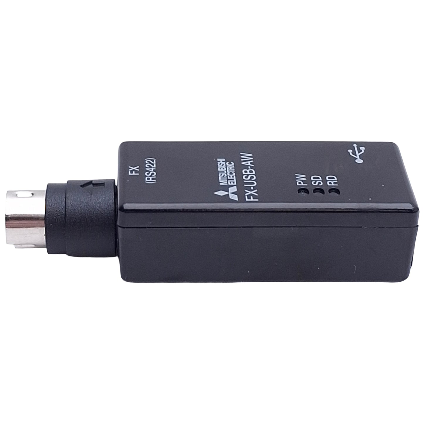 Used Mitsubishi FX-USB-AW Sequencer To PC Connection Converter, RS422 to USB