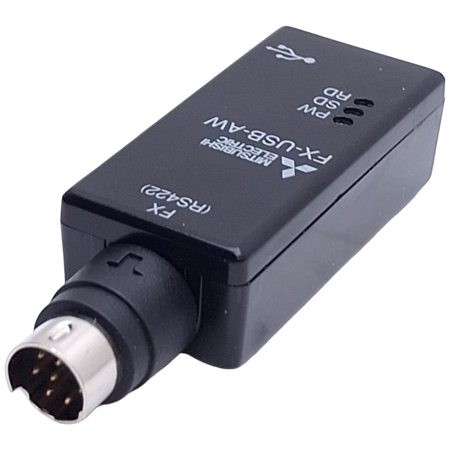 Used Mitsubishi FX-USB-AW Sequencer To PC Connection Converter, RS422 to USB