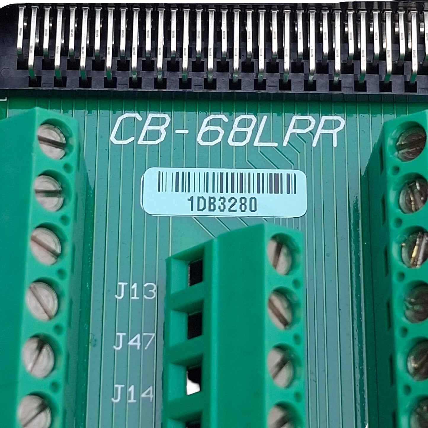 Used National Instruments CB-68LPR 184700D-01L Breakout Board, 68-Pin VHDCI Female
