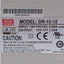 Used Lot of 3 Mean Well DR-15-12 Single Output Power Supply, 100-240VAC IN, 12VDC OUT