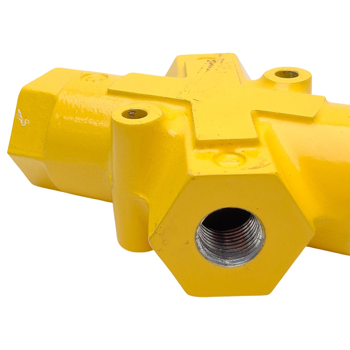 Used Festo HE-N1/2-LO Shut-Off Valve, 1/2in x 1/2in x 1in NPT, 6200l/min, 1-10bar