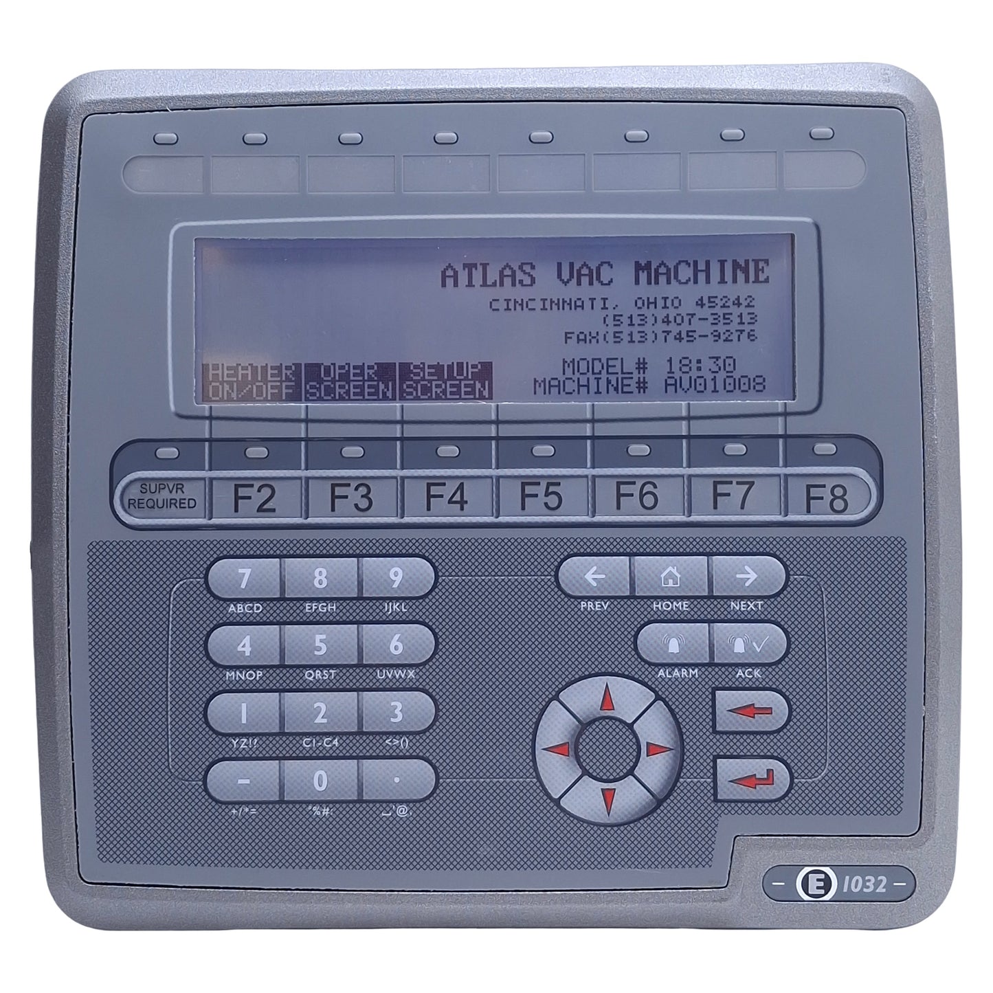 Used Mitsubishi Electric E1032 Machine Interface STN, 5.4", 240x64 Resolution, 24VDC