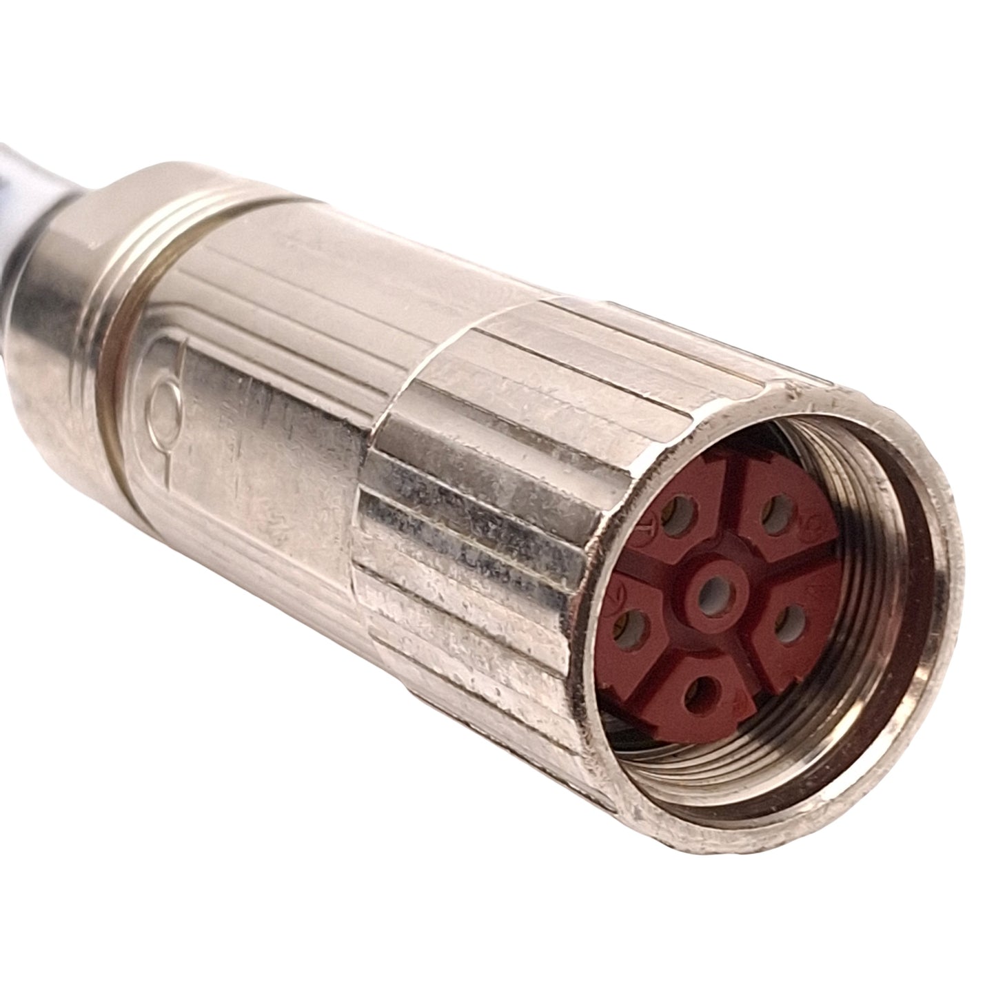 Used Igus CF31.40.05 Chainflex Motor Power Extension Cable, 5x12AWG, M23 5-Pin, 7.5m