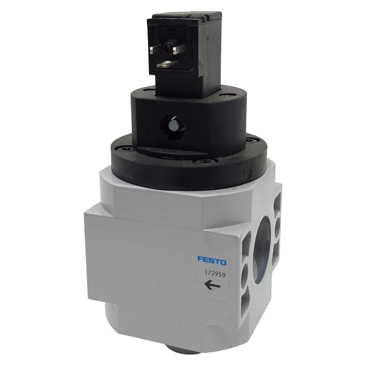 Used Festo HEE-D-MIDI-24 On/Off Start Valve, 3/2-Way G1/4, 2.5-16bar, 24VDC Coil