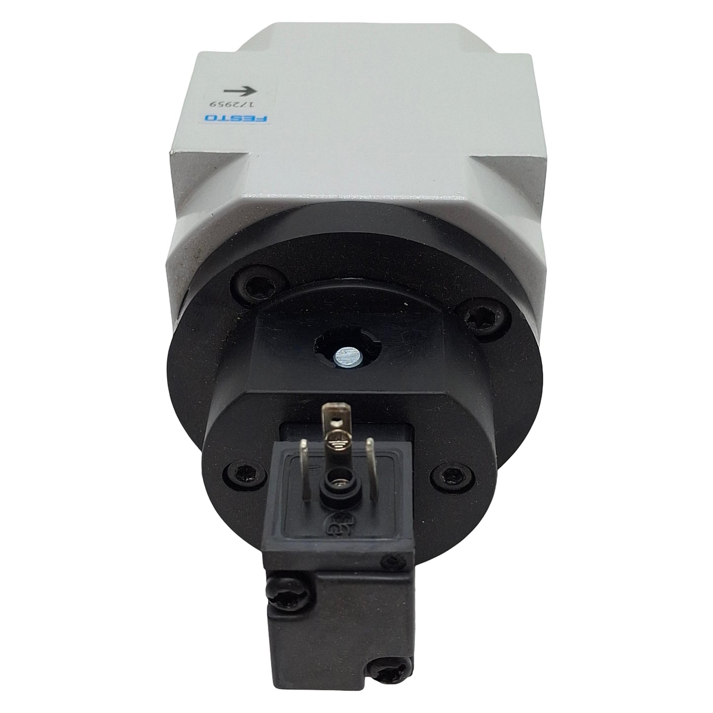 Used Festo HEE-D-MIDI-24 On/Off Start Valve, 3/2-Way G1/4, 2.5-16bar, 24VDC Coil