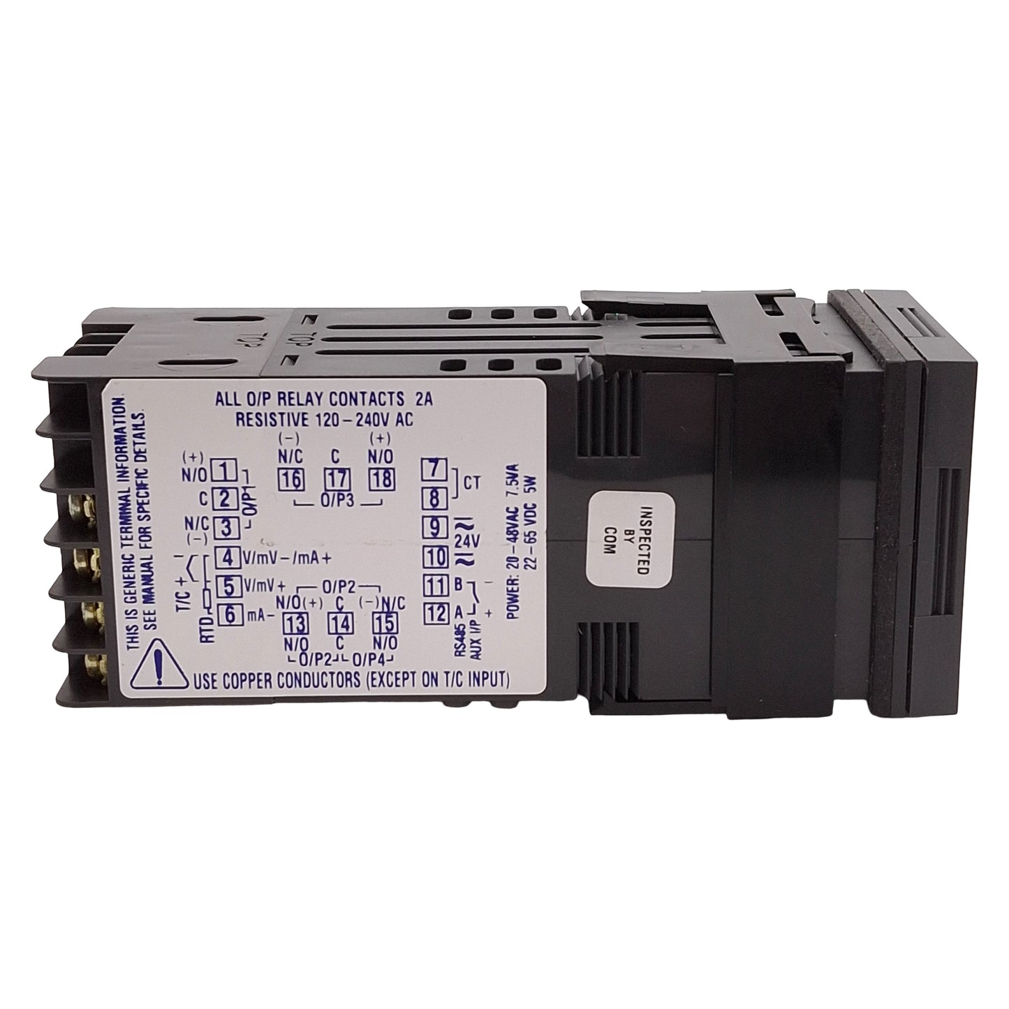Used West P6701Z2120022 Limit Controller, Universal Input, 24-48VAC/DC, 1/16 DIN