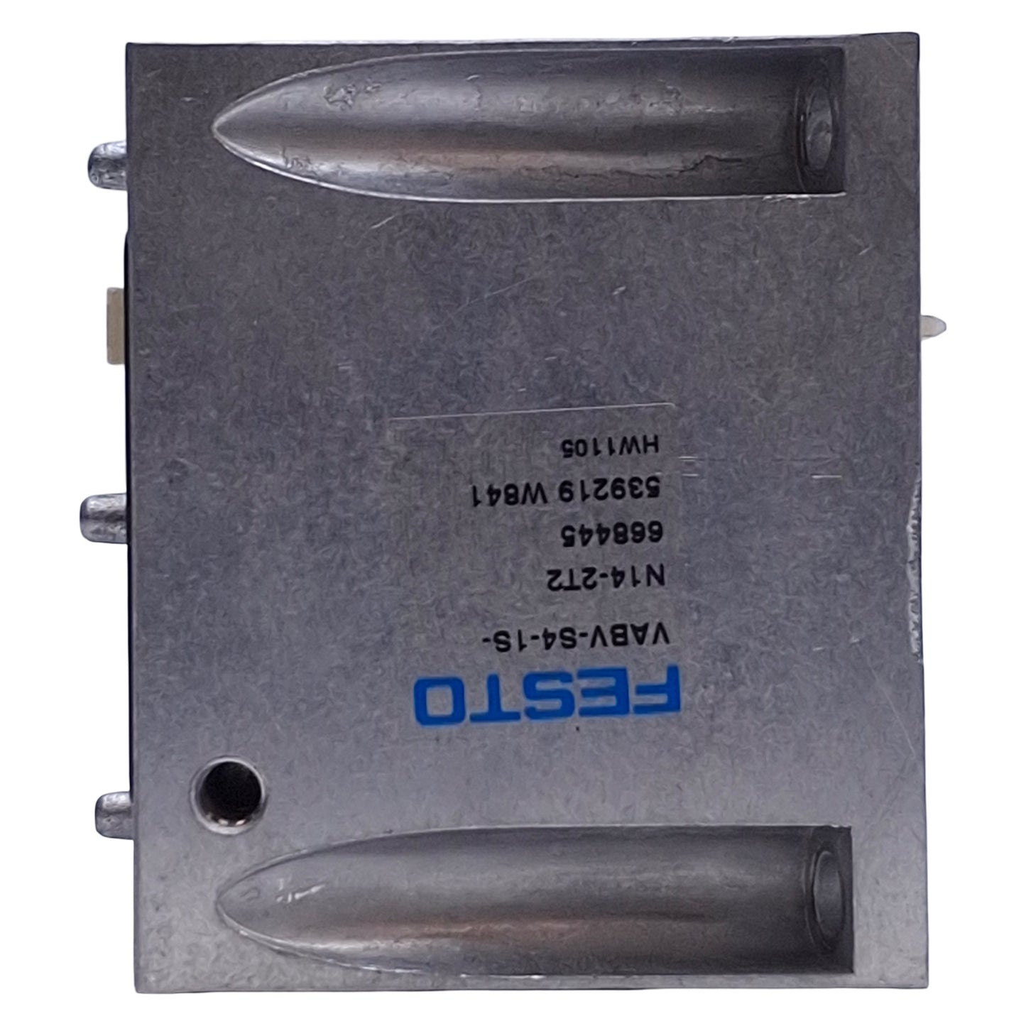 Used Festo 539219 Pneumatic Manifold Sub-Base 2-Position, 26mm Size, 1/4" NPT Port