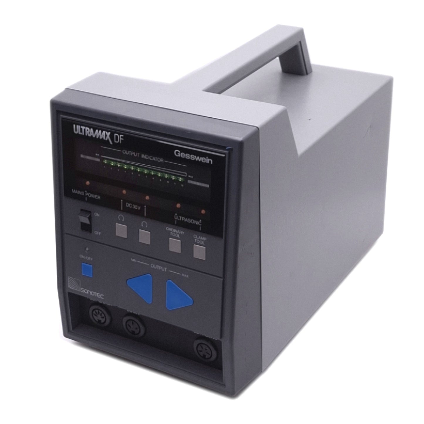 Used Gesswein Ultramax DF Ultrasonic Polishing Controller, 20-30Khz, 100-120VAC
