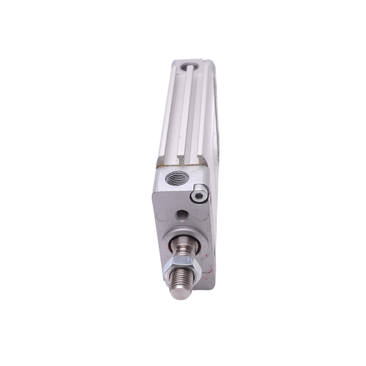 Used Festo DZF-1 1/4"-1.5"-A-P-A Flat Cylinder, 1-1/4in Bore, 1.5in Stroke, 145psi