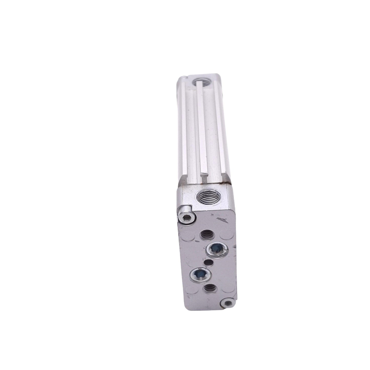 Used Festo DZF-1 1/4"-1.5"-A-P-A Flat Cylinder, 1-1/4in Bore, 1.5in Stroke, 145psi