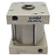 Used Bimba FS-311.5 Flat-1 Square Pneumatic Cylinder, ø2" Bore, 3.5" Stroke, 1/8" NPT