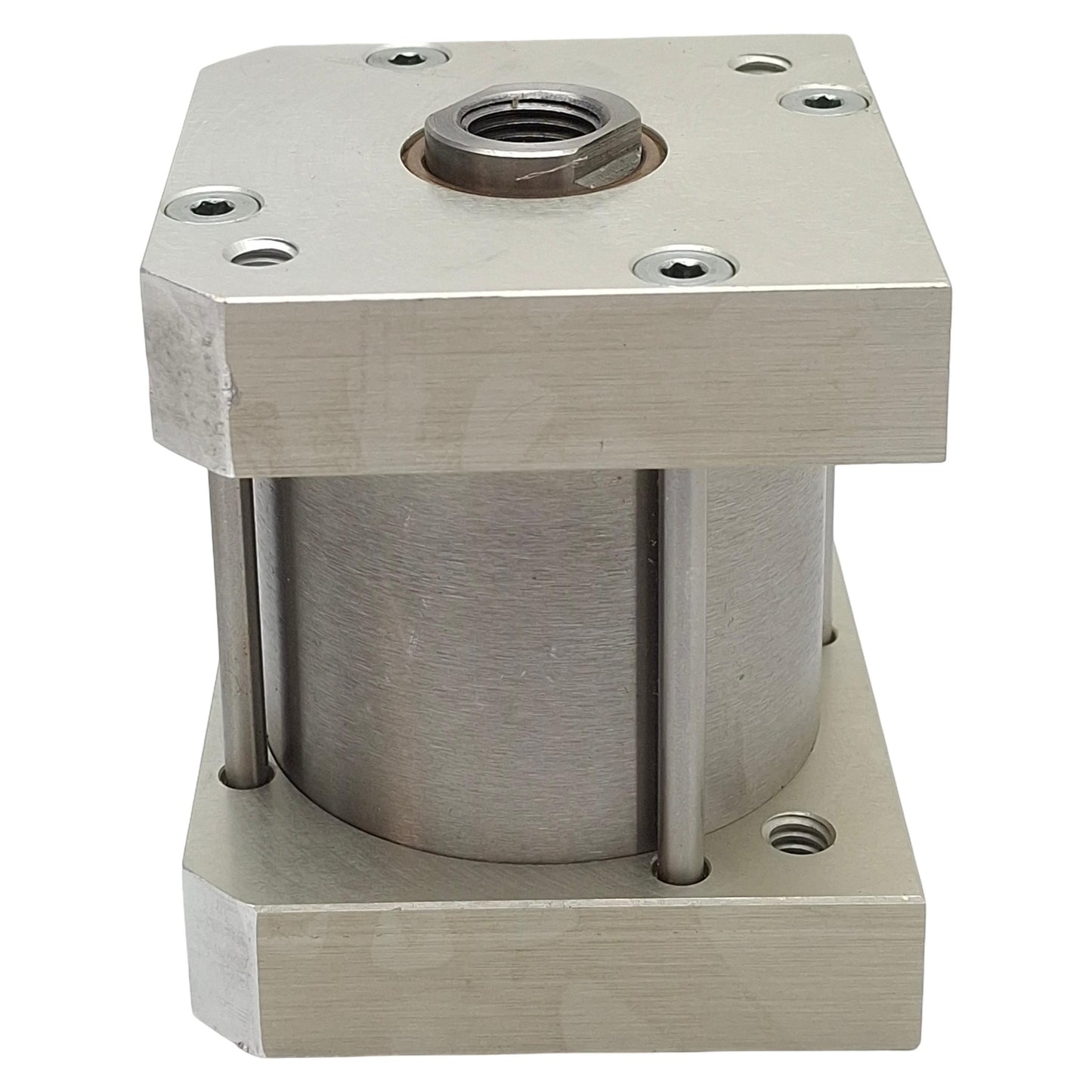 Used Bimba FS-311.5 Flat-1 Square Pneumatic Cylinder, ø2" Bore, 3.5" Stroke, 1/8" NPT