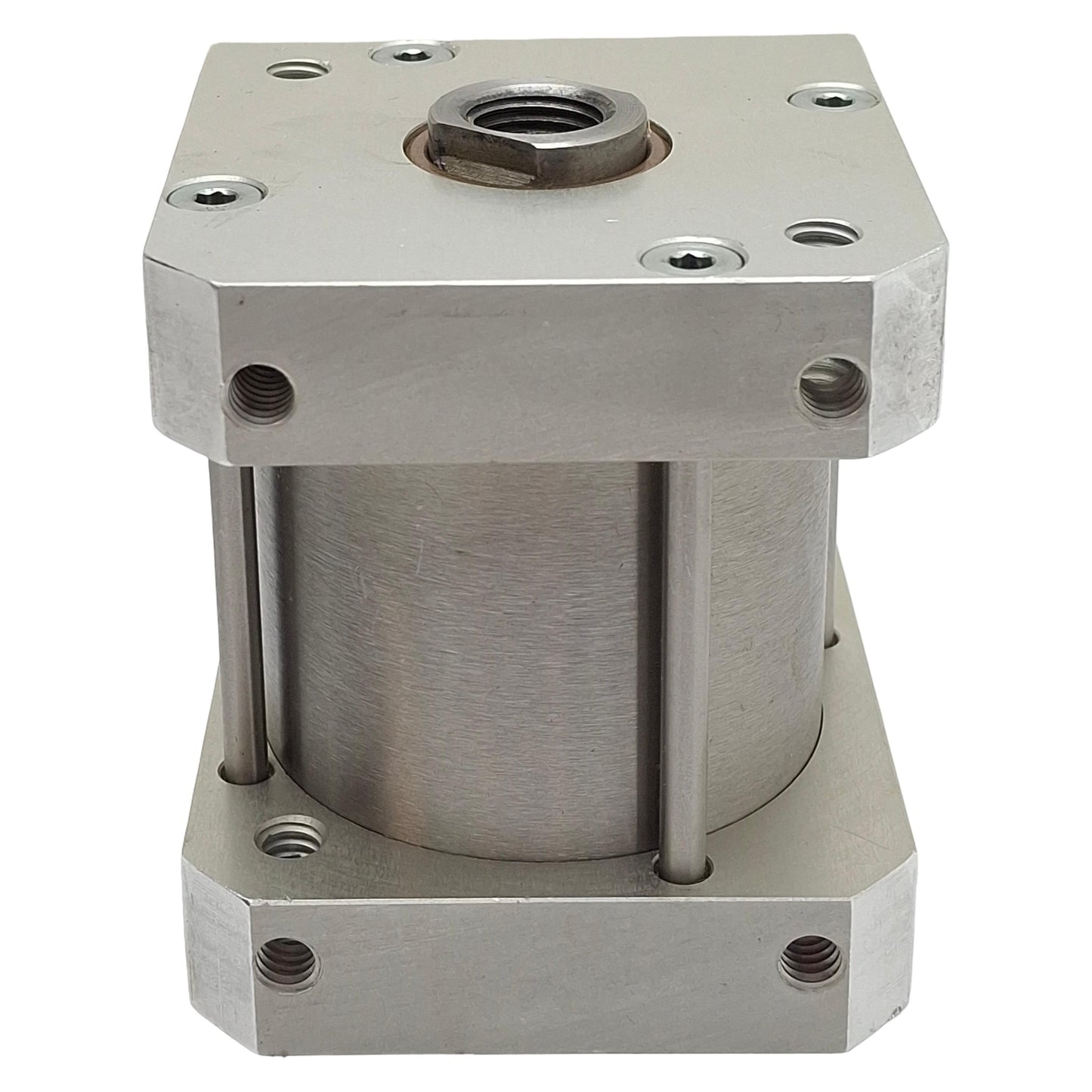 Used Bimba FS-311.5 Flat-1 Square Pneumatic Cylinder, ø2" Bore, 3.5" Stroke, 1/8" NPT