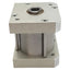Used Bimba FS-311.5 Flat-1 Square Pneumatic Cylinder, ø2" Bore, 3.5" Stroke, 1/8" NPT