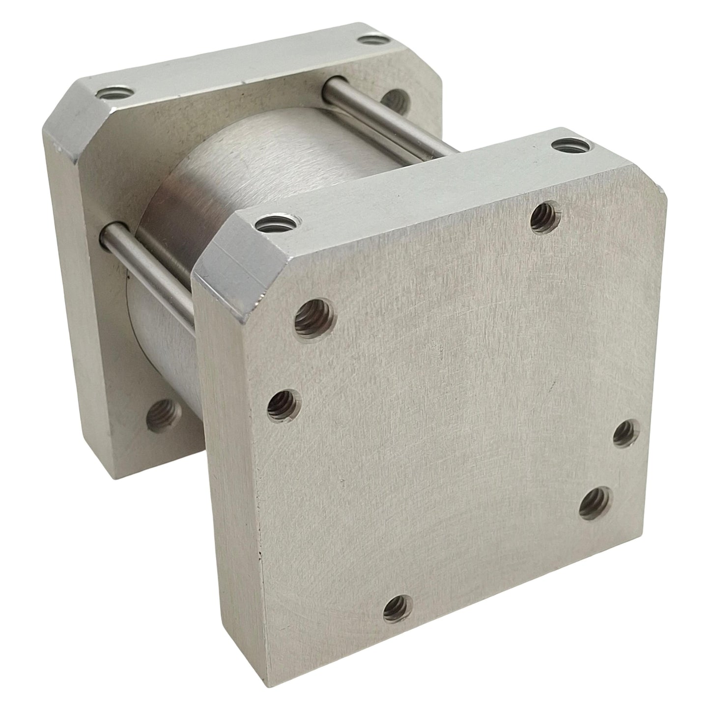 Used Bimba FS-311.5 Flat-1 Square Pneumatic Cylinder, ø2" Bore, 3.5" Stroke, 1/8" NPT