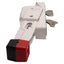 Used Square D 9422A1 Operating Mechanism, 6in Handle, Flange Mounted, Variable Depth