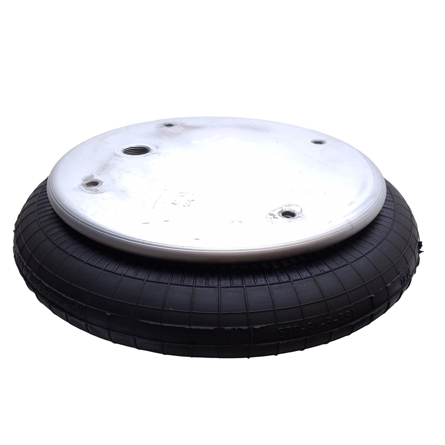Used Goodyear 1B14-351 Super Cushion Air Spring, Single Convolute, 3/4in NPT Female