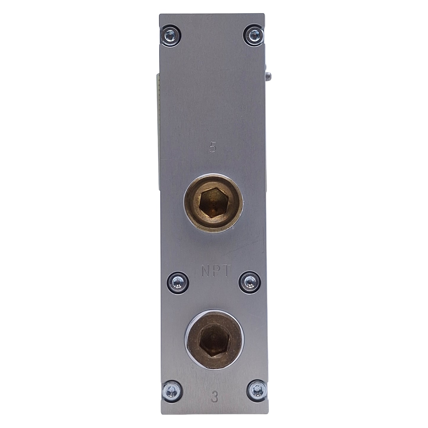 Used Festo VABF-S6-1-P1A6-N12 539232 Supply Plate 1/2" NPT Thread, 3x Ports