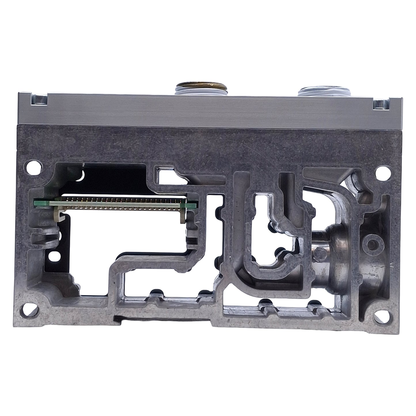Used Festo VABF-S6-1-P1A6-N12 539232 Supply Plate 1/2" NPT Thread, 3x Ports