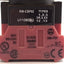 Used Idec HW1B-V4P02R E-Stop Pushbutton, Pushlock Turn Reset, 2NC, ø40mm, 10A 600V