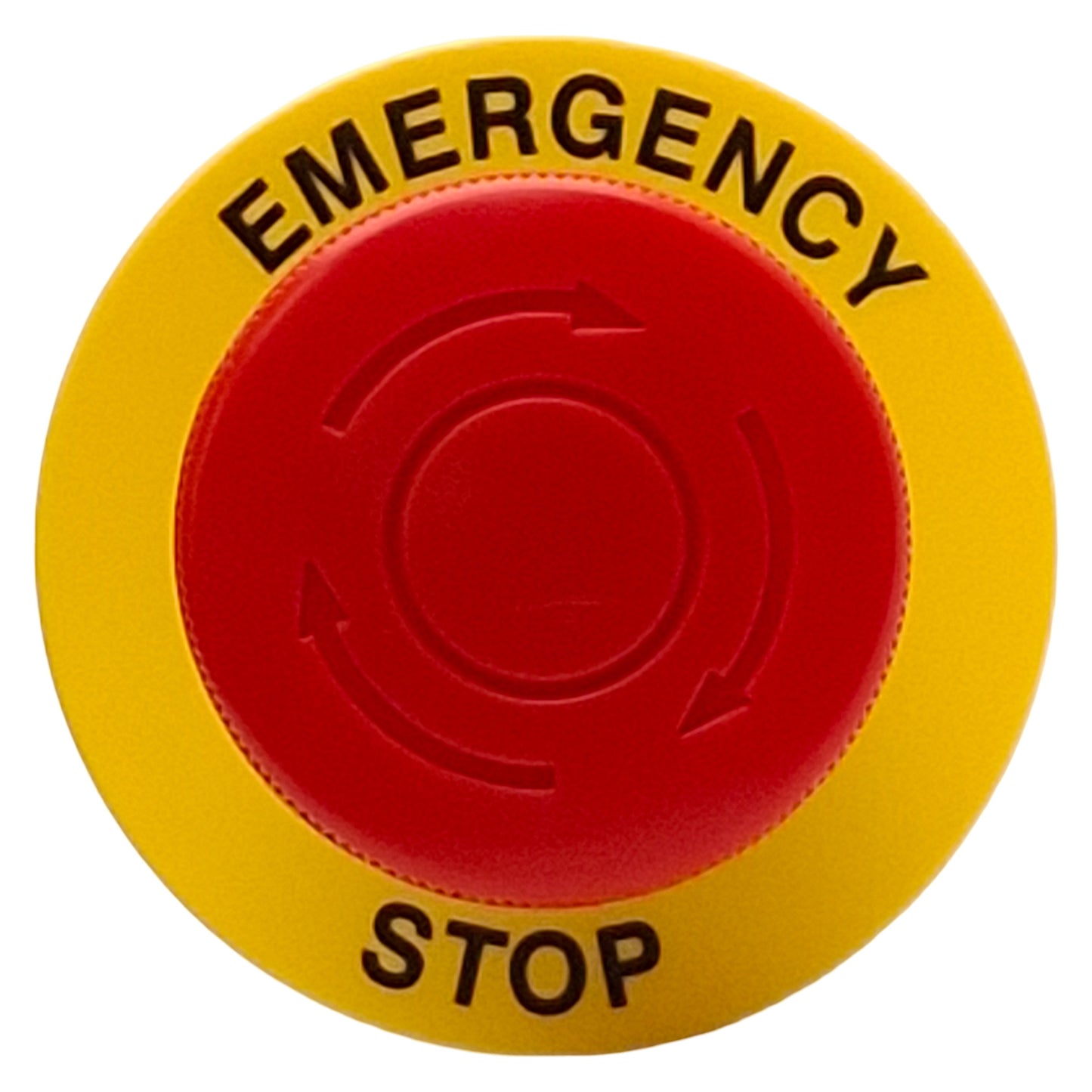 Used Idec HW1B-V4P02R E-Stop Pushbutton, Pushlock Turn Reset, 2NC, ø40mm, 10A 600V
