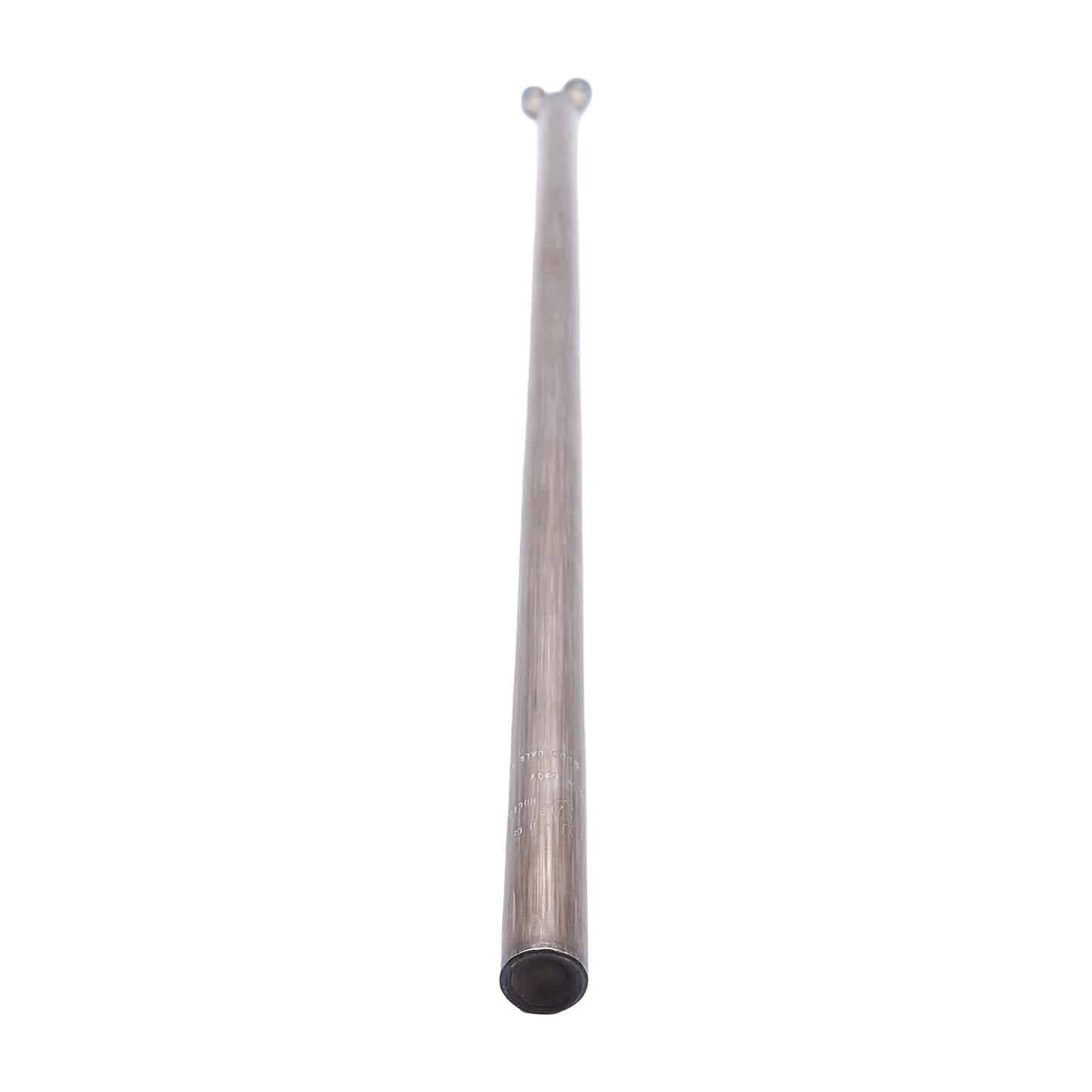 Used Tempco HDC13165 Cartridge Heater, ø5/8in x 18in, 240VAC, 500W, 8-32 Terminals