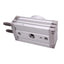 Used SMC MSQB20R Rotary Cylinder, 20mm Bore, 0-190° Range, 3.66Nm 0.6MPa Max, M5