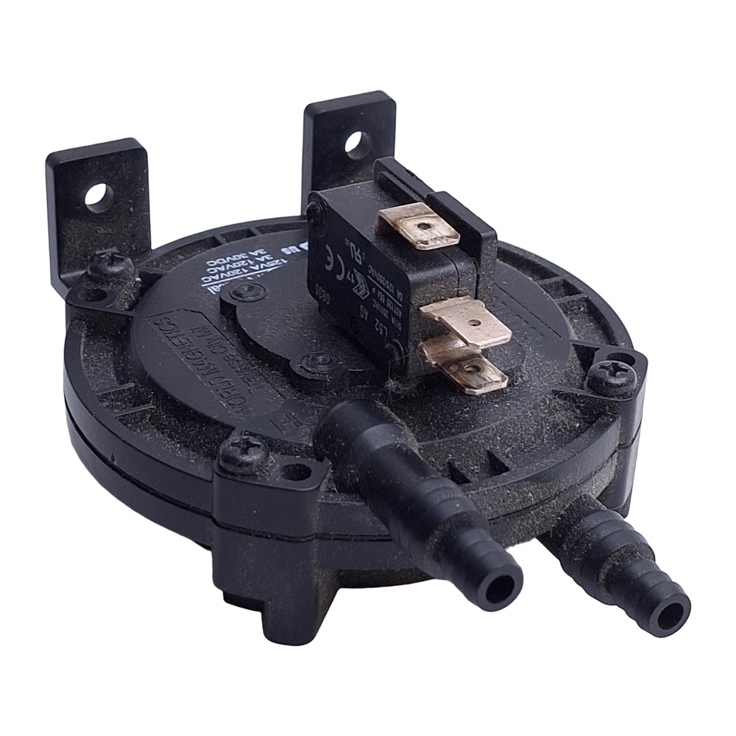 Used World Magnetics PS113-A1310-A005 PS100 Diaphragm Switch, 2.5mbar Set, SPDT