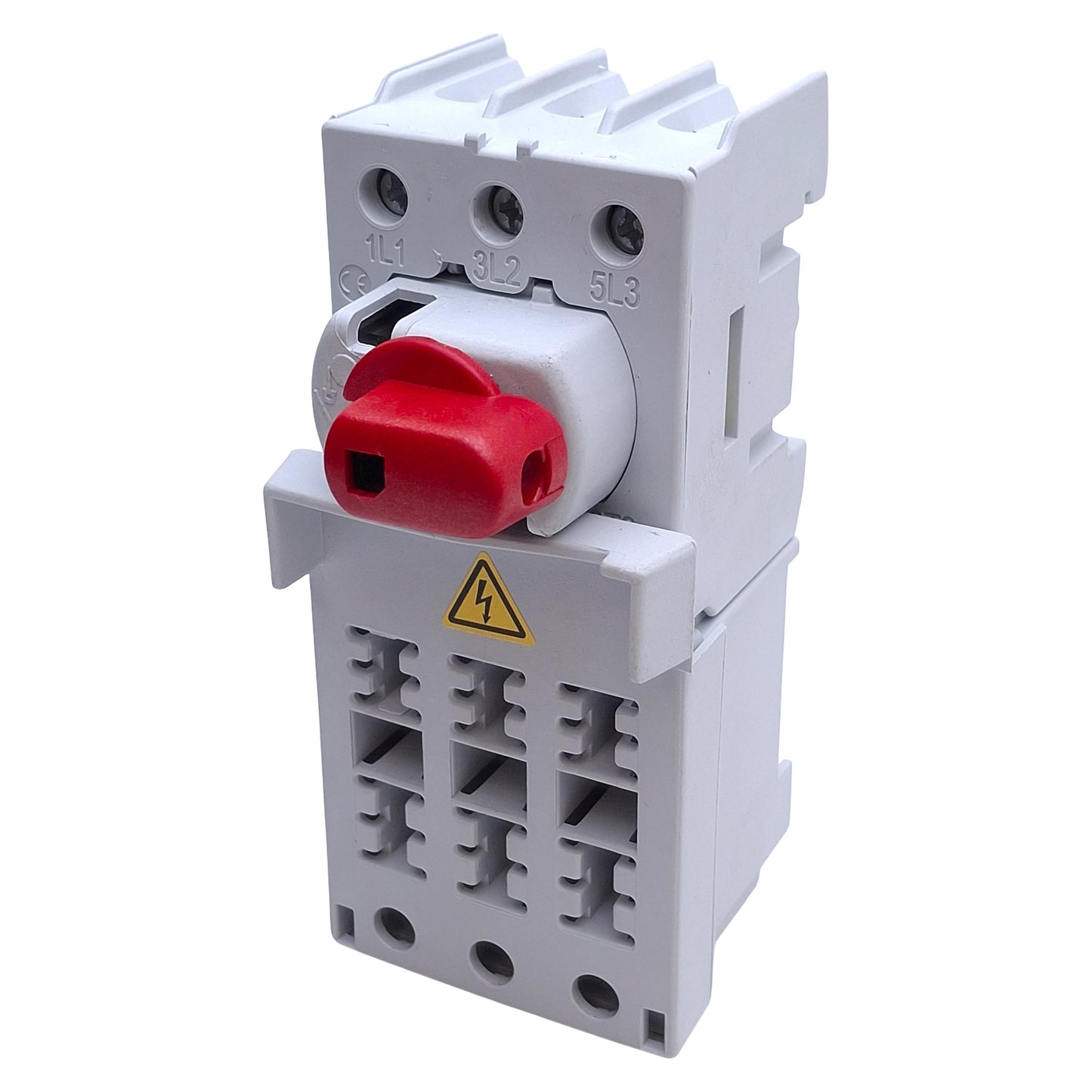 Used KATKO KU 340N Motor Disconnect w/ KV10x38 Fuse Holder 3-Pole, 40A, 600VAC