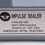 Used AIE AIE-100T Hand Operated Impluse Sealer, 4in x 2mm Seal, 160W, 120VAC