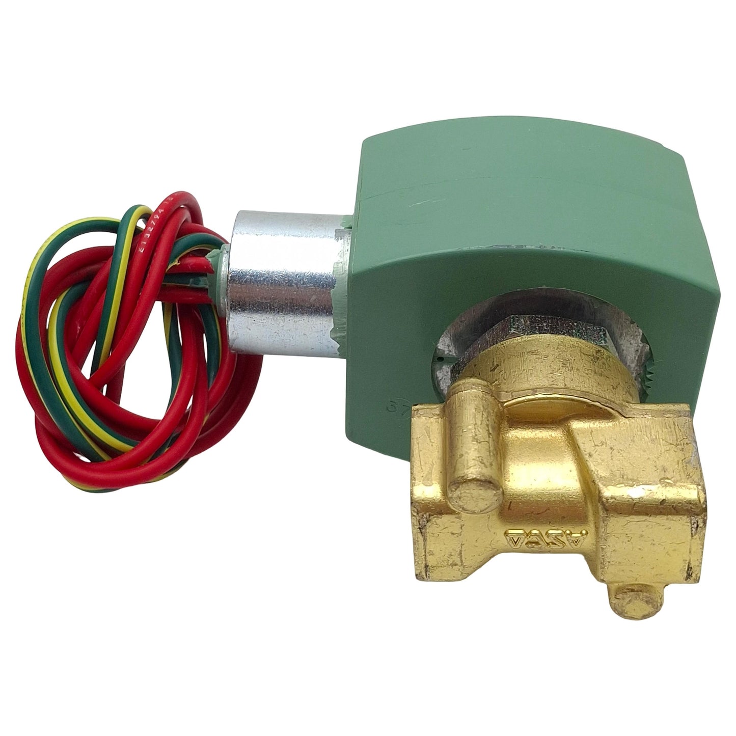 Used ASCO 8262G202 Red-Hat Solenoid Valve, 2-Way, 1/4in NPT, 200psi, 110/120VAC Coil