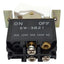 Used NKK SW-3821 High Capacity Rocker Switch, DPST ON-OFF, 30A 125VAC/30VDC