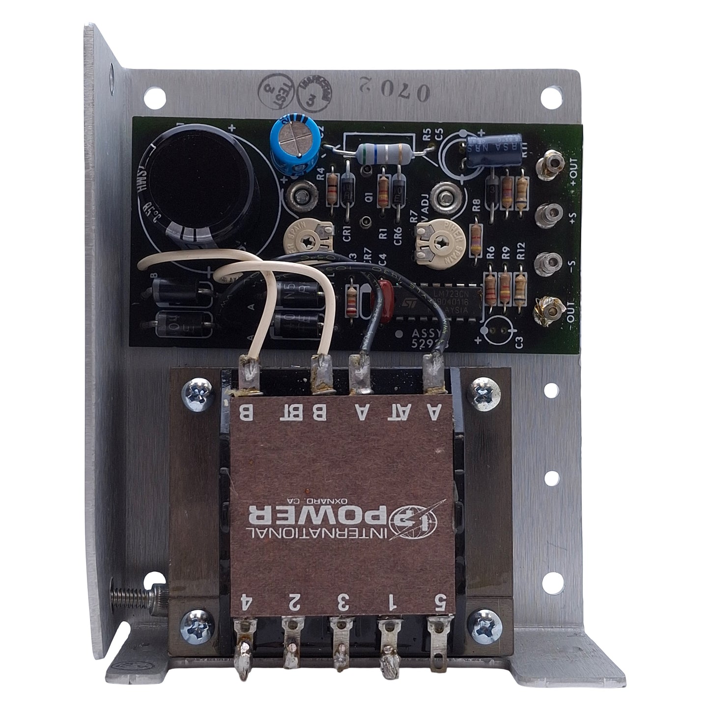 Used International Power IHB24-1.2 Power Supply 100-240VAC In, 24VDC @ 1.2A Out
