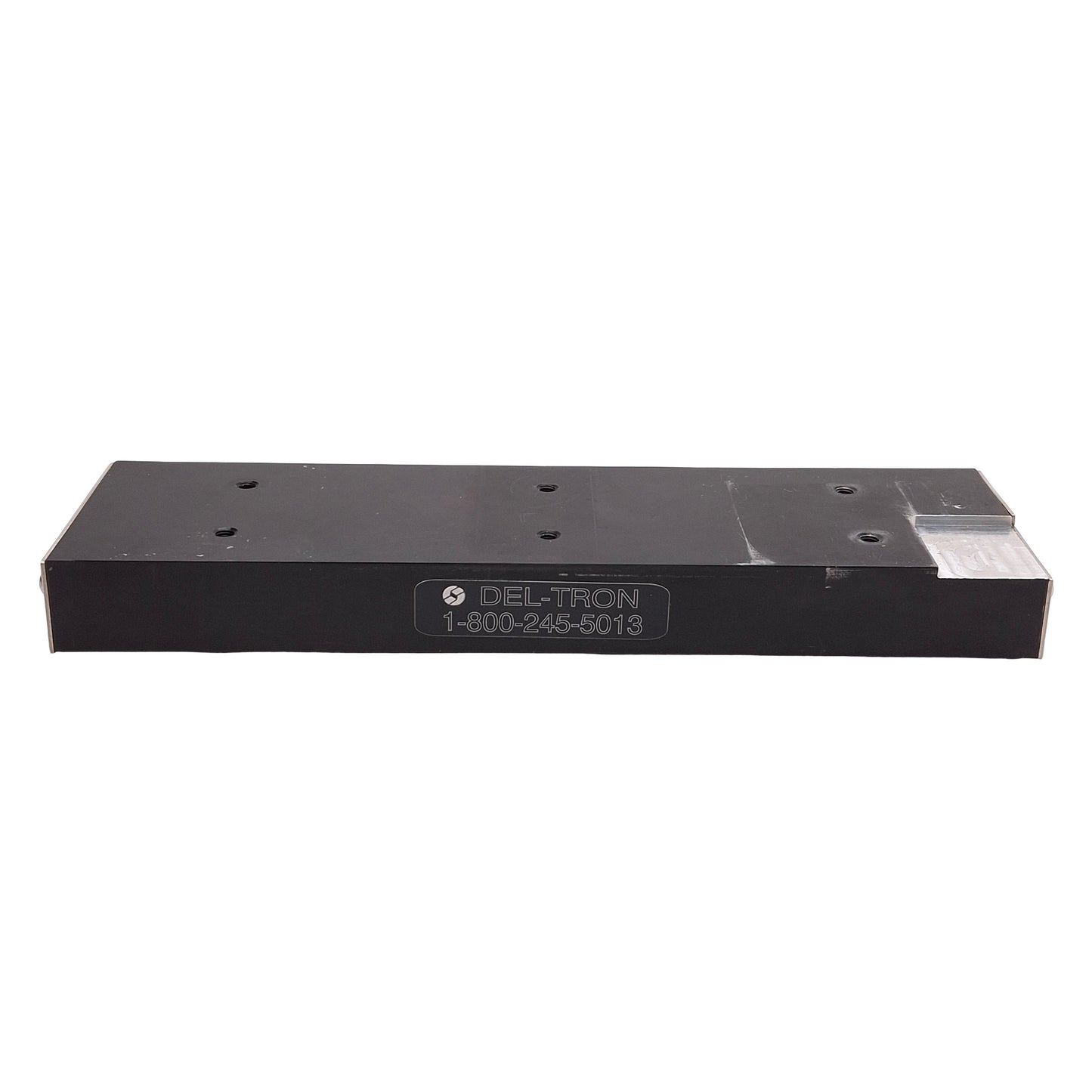 Used Del-Tron RS3-6 Crossed Roller Slide, 2.62in x 9in, 6in Travel *Milled Corner*