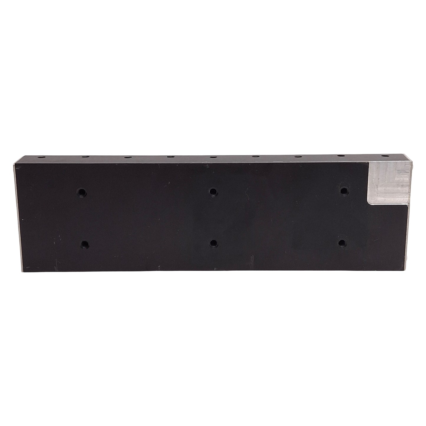 Used Del-Tron RS3-6 Crossed Roller Slide, 6in Travel, 2.62in x 9in *Milled Corner*