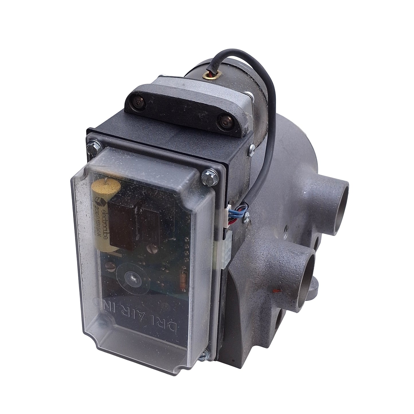 Used Dri-Air 84934 Rev 2 Actuated 2-Zone Valve For Dryer w/Hurst SP-3910 Motor 24VAC