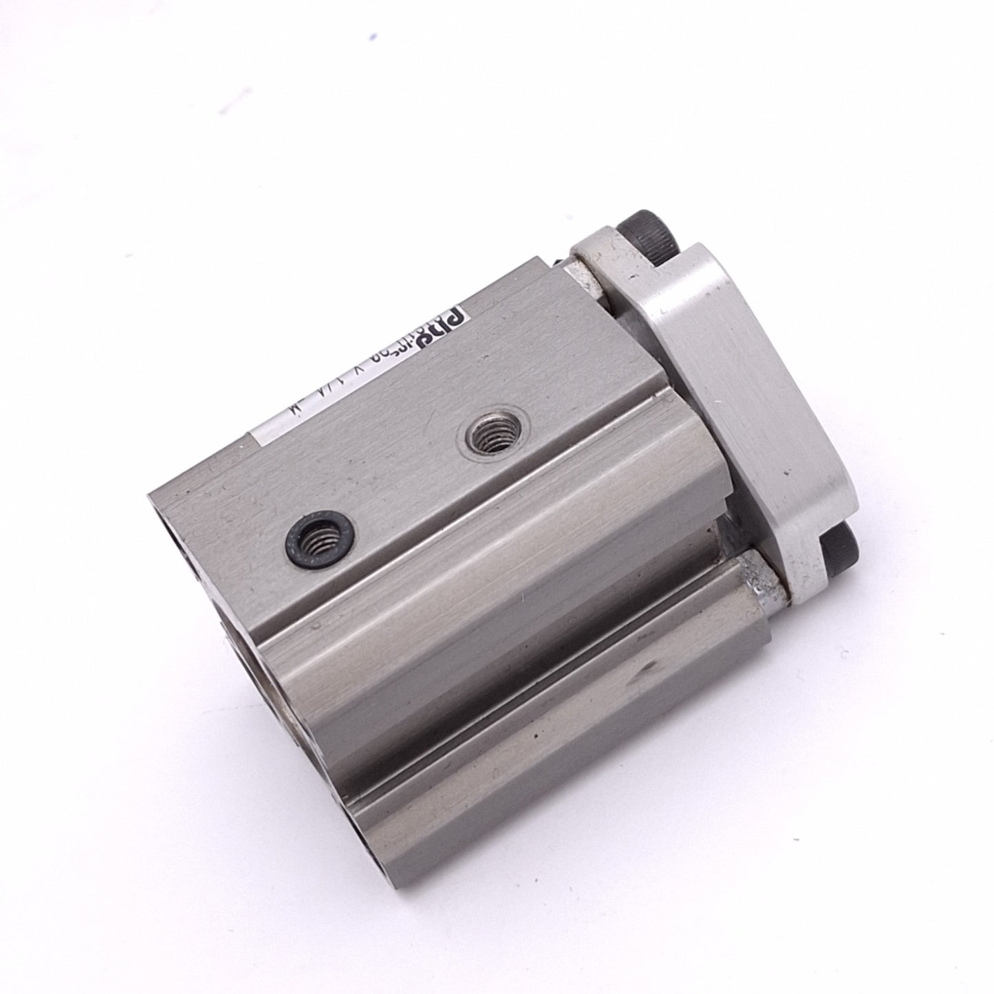 Used PHD CTS1U20X1/4-M Pneumatic Cylinder, 20mm Bore, 1/4in Stroke, 150psi, M5 Port
