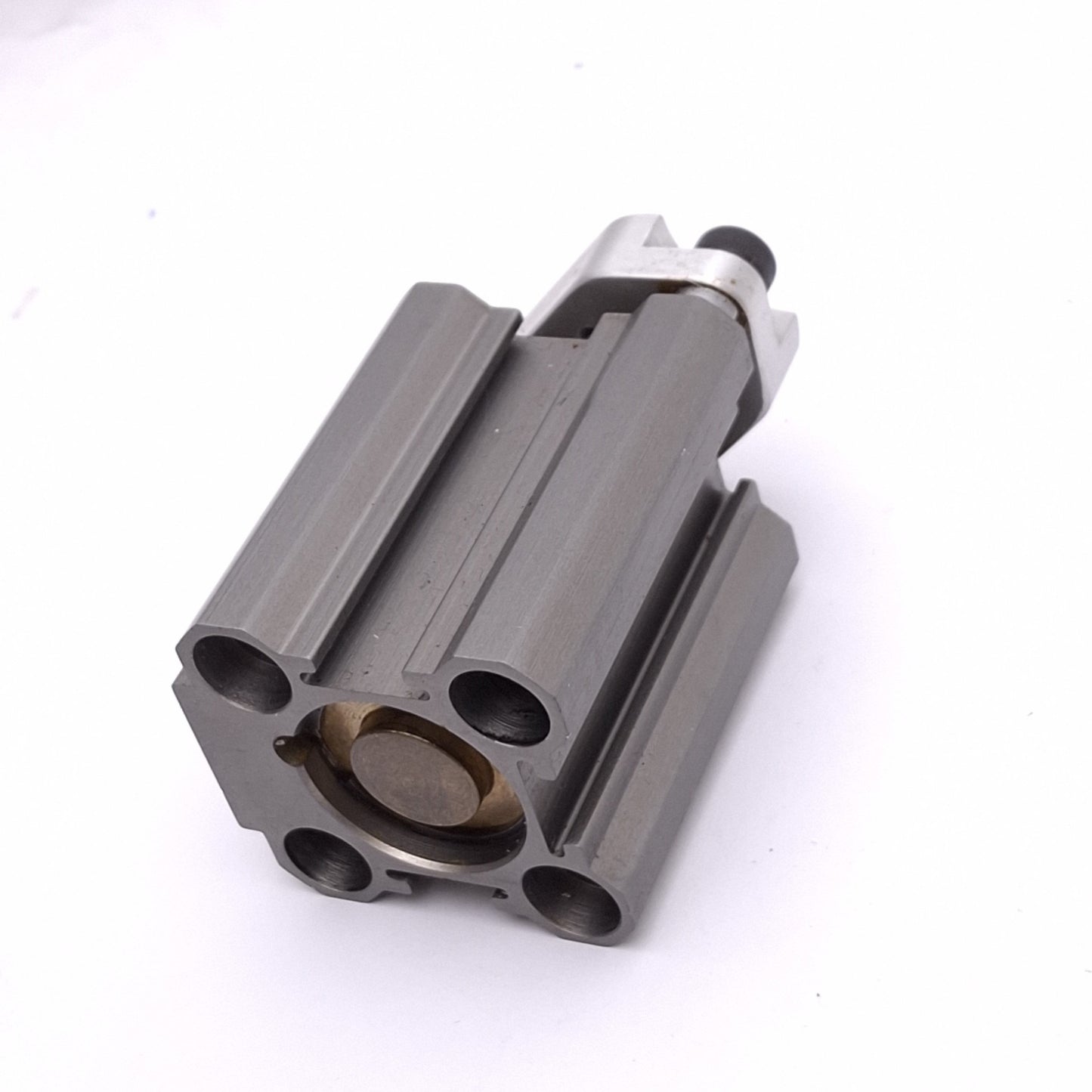Used PHD CTS1U20X1/4-M Pneumatic Cylinder, 20mm Bore, 1/4in Stroke, 150psi, M5 Port