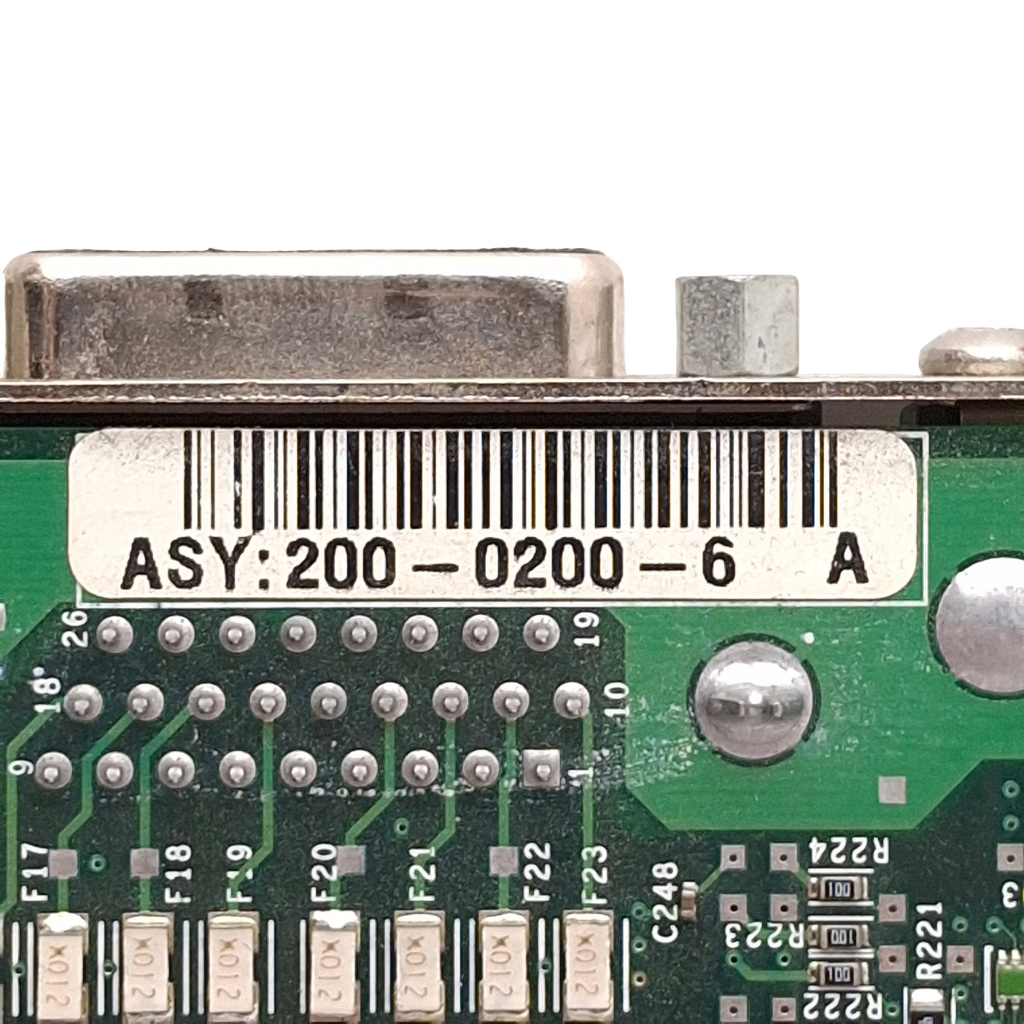 Used Cognex 203-0200-RC In-Sight Frame Grabber Card, PCI, HD DB26, MDR 20-Pin
