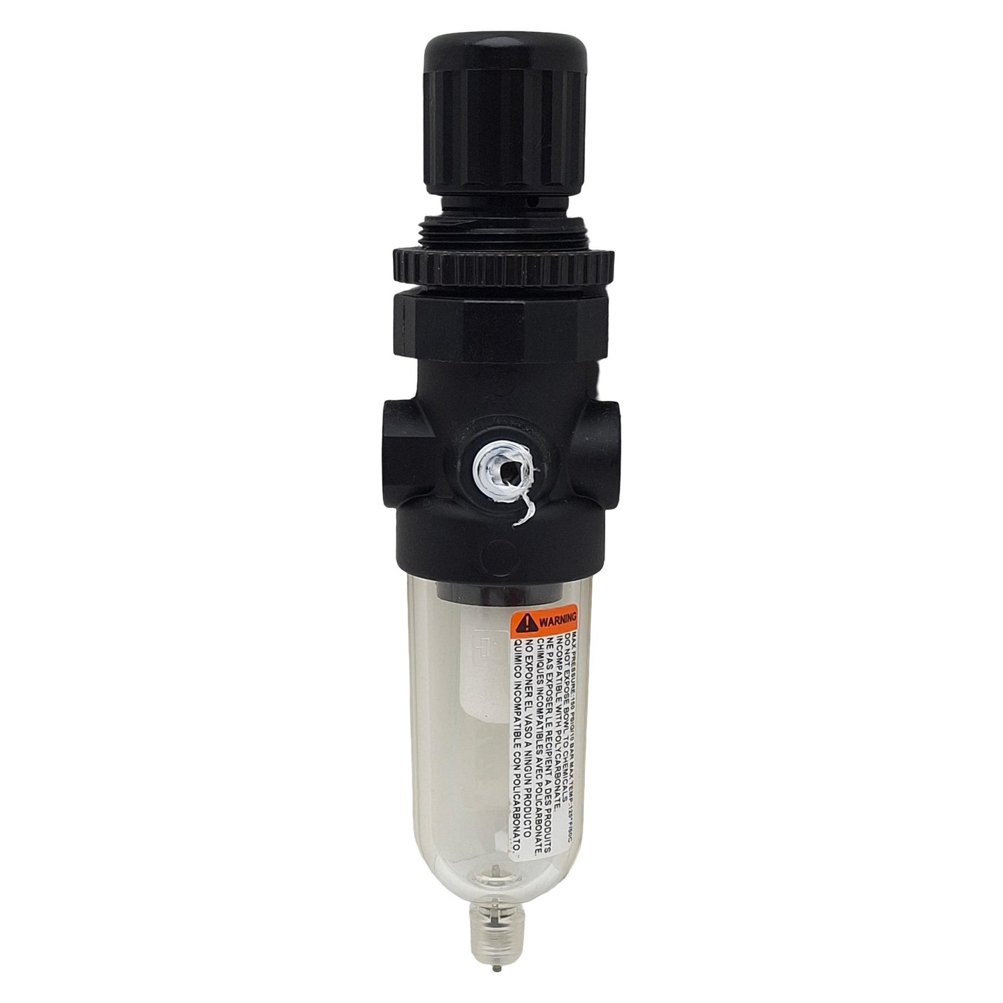 Used Speedaire 4ZK75 Pneumatic Filter Regulator, 1/4in NPT, 14cfm, 5µm, 150psi Max