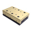 Used Deltron NBT-4125A Crossed Roller Slide, Travel: 80mm, 125mm x 80mm x 35mm