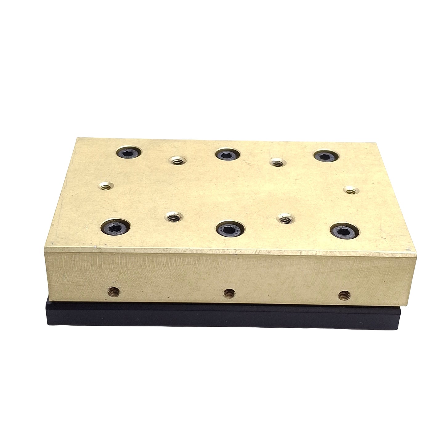 Used Deltron NBT-4125A Crossed Roller Slide, Travel: 80mm, 125mm x 80mm x 35mm