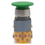 Used EAO 704.900.1 Green Momentary Push Button Switch, ø22mm, 1NO, 10A 600VAC Max
